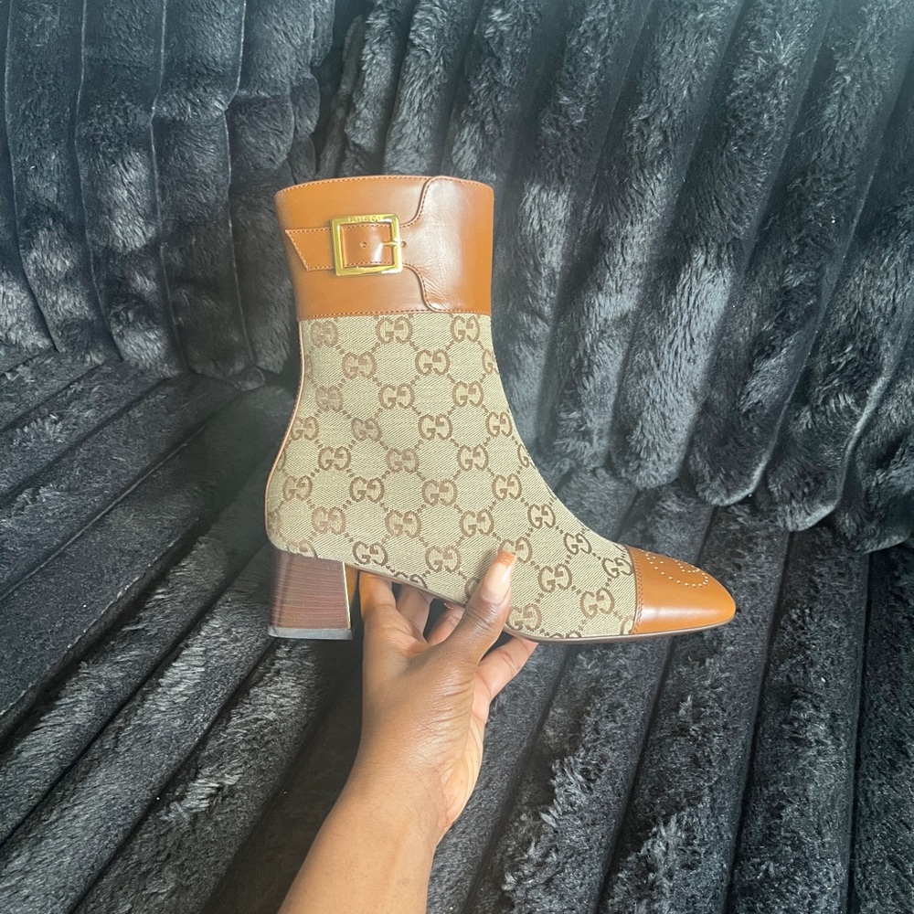 Gucci GG Logo Booties